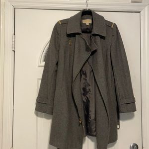 Grey Michael kors peacoat